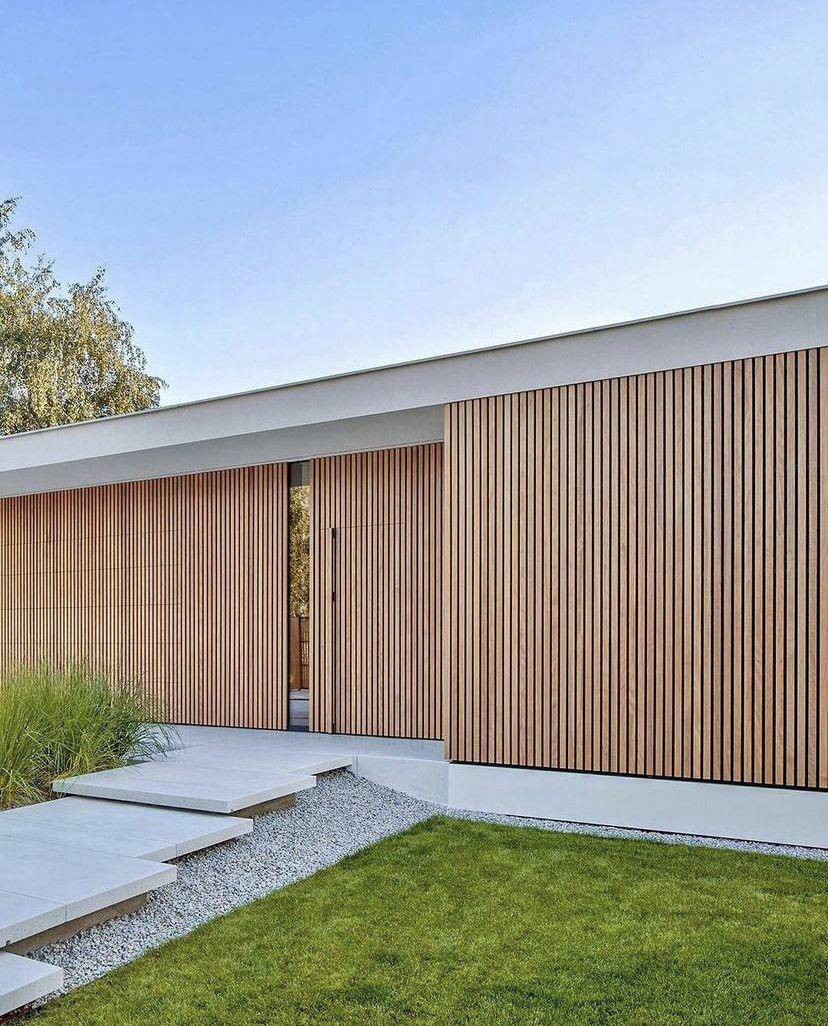 Modern cladding project